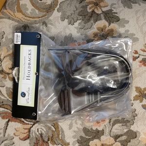 NEW Set of 2 Cambria Casuals Park Square Decorative Curtain Drapery Holdbacks